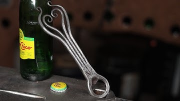 Gesmeed gelaste flesopener - Smeden