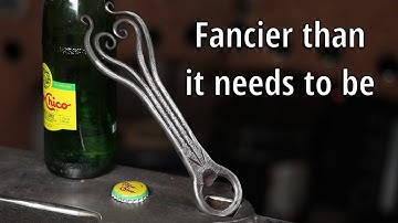 Gesmeed gelaste flesopener - Smeden