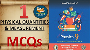 MCQs Chapter 1 Physics Class 9 National Book Foundation| Class 9 Physics Chapter 1 MCQs