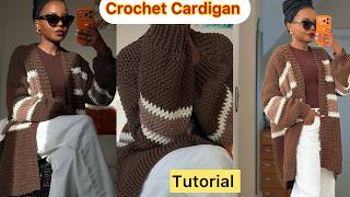 Beginner Friendly Elizabeth Crochet Cardigan Tutorial