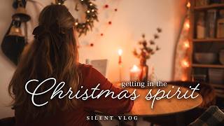 Preparing for Christmas🎄| Decorating, Gingerbread Syrup, Books | Slow Living Vlog