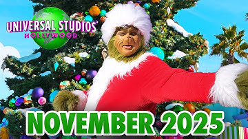 Universal Studios Hollywood: Grinch Returns & New Holiday Merch - November 2025 Walkthrough [4K POV]