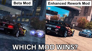 🔥 NFS Most Wanted: Beta Mod vs Enhanced Rework | Which Looks Better in 2025?!