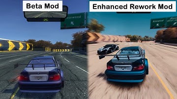 🔥 NFS Most Wanted: Beta Mod vs Enhanced Rework | Which Looks Better in 2025?!