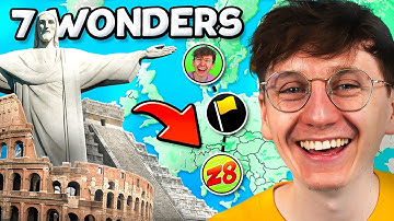 Geoguessr 1v1 BUT I Can Only Guess the 7 Wonders of the World