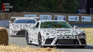 V8 Powered Toyota GT Concept & GT Racing Concept debute at Goodwood FOS