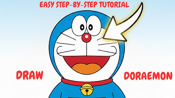 Learn to Draw Doraemon in Under 2 Minutes! Simple Art Tutorial