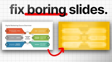 Why Your Presentations Look Boring (and how to fix it in 10 seconds)