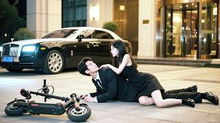 Ordinary girl accidentally hit billionaire CEO with bike—and he unexpectedly chose her as his wife!