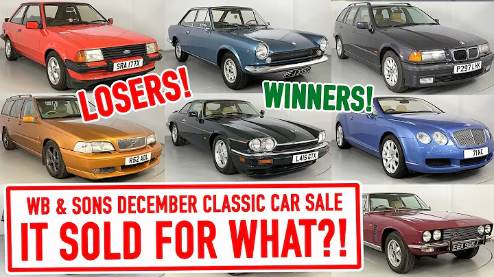 Bargain or Bust? WB & Sons Classic Car Auction Full Results! 💰👀