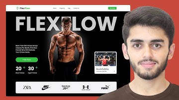 HOW I Designed This Modern Fitness Website