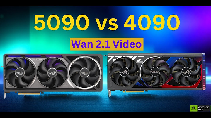 RTX 5090 vs RTX 4090 Running Wan 2.1 AI video generating model locally #5090