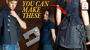 The Perfect Couples Sewing Project — Japanese Wrap Shirts You Can Make