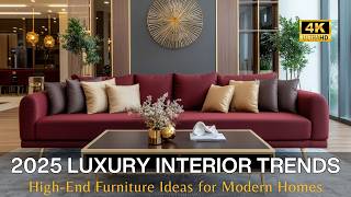 Luxury Interior Trends: Aesthetic Color Palettes & High-End Furniture Ideas for Modern Homes