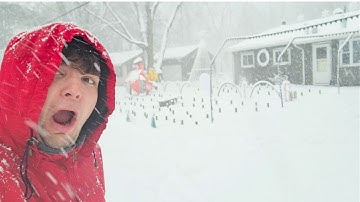 SNEEUWPOCALYPS!!! DMX-movingheads testen in de sneeuw