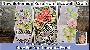 Elizabeth Craft Designs is back and featured in today