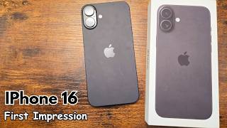 Apple iPhone 16 - My First Impression