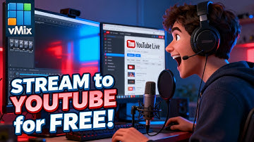How to Stream to YouTube Using vMix for FREE (No Extra Setup Needed!)