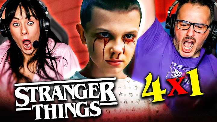 STRANGER THINGS Season 4, Episode 1 REACTION!! Netflix | Millie Bobby Brown | Sadie Sink