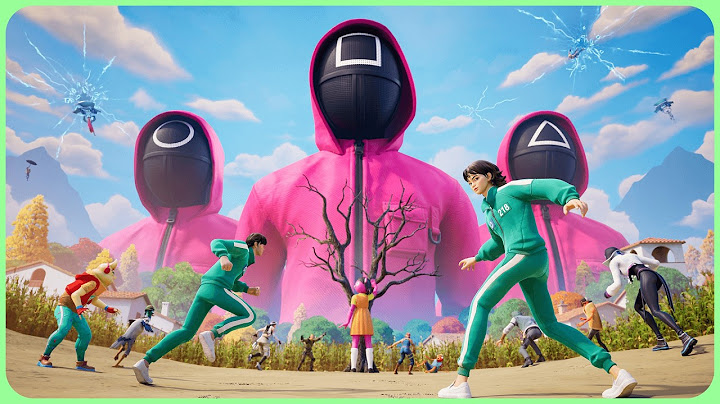 ALL Squid Game x Fortnite Skins Showcased!