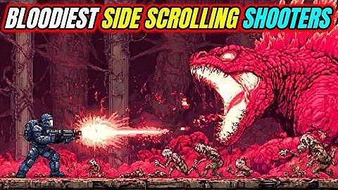 Top 10 Ultra-Violent Side Scrolling Shooters 1990s - Explored