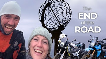 The Feeling of Reaching NORTH CAPE | A Motorcycle Adventure Through  Norway [S10-E7]