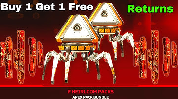 Buy 1 Get 1 Free Heirlooms Are Back in Apex Legends