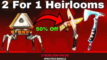Buy 1 Get 1 Free Heirlooms Are Back in Apex Legends