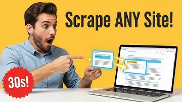 Scrape Any Website Using Plain English in 30 Seconds (Thunderbit AI Tutorial)