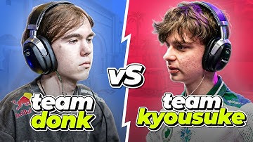 DONK vs KYOUSUKE on FACEIT with Utility Guide, Multi POV & Voice Comms (Mirage)