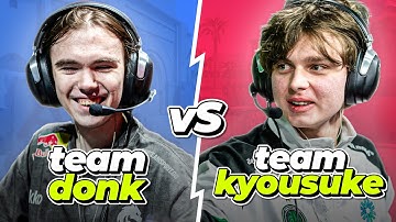 DONK vs KYOUSUKE on FACEIT with Utility Guide, Multi POV & Voice Comms (Mirage)