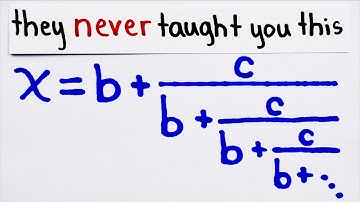 The Most Unhinged Way to Solve Quadratic Equations