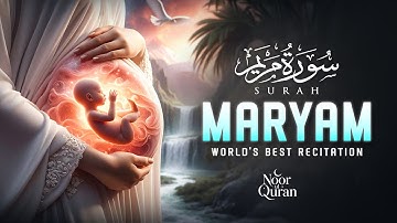Surah Maryam سورة مريم | iraculous births, divine mercy, prophets’ faith and guidance #lofiquran