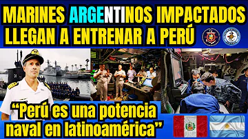 ¡IMPRESIONANTE! SUBMARINISTAS ARGENTINOS SE PREPARAN EN PERÚ