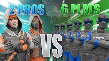 Can 2 Critical Ops PROS Beat 6 PLATS??