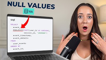 Null Values in SQL - 5 tips in 14 min (IFNULL & COALESCE)