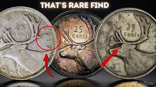 Very Rare Canadian 25 Cents Coins Found | Worth MILLION OF DOLLARS