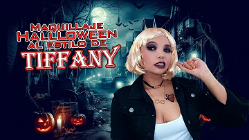 Fácil y escalofriante maquillaje para Halloween al estilo de Tiffany