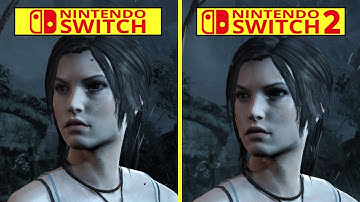Tomb Raider Definitive Edition Switch vs Switch 2 Graphics Comparison