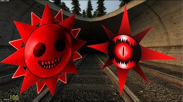 Nightmare Piramixed Sprunki Phases Mr SUN , SIMON Rosalia Bizcochito Family Geometry Nextbot Gmod