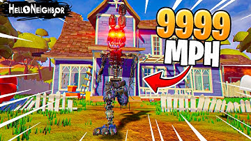 *FASTEST* FNAF IGNITED BONNIE in Hello Neighbor!