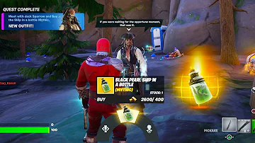 JACK SPARROW is NOW IN GAME! (Fortnite Boss Location)
