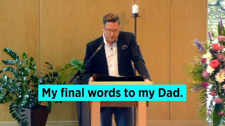 The Best Eulogy Ever by a Son for his Father.