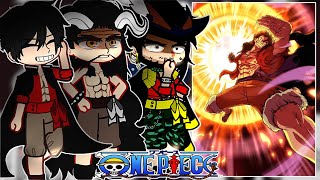 One Piece Characters React to LUFFY'S Future || One piece || Gacha React / Part 1