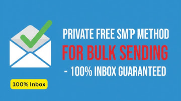 Private Free SMTP Method for Bulk Sending – 100% Inbox Guaranteed
