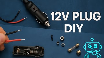 how to Connect Wires to Car Cigarette Lighter Socket? DIY 12V/24V plug