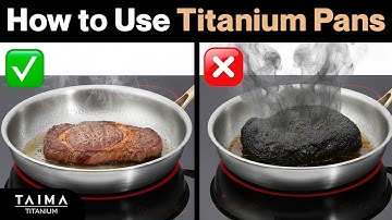 How to Properly Use Titanium Pans | Pro Tips | Taima Titanium Cookware