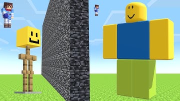 I Cheated with /ROBLOX in Minecraft Build Battle