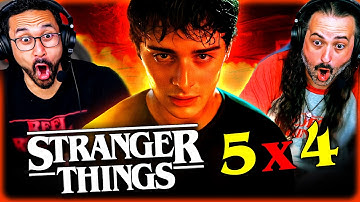 WOAH!! STRANGER THINGS Season 5 Episode 4 REACTION!! Vecna | Millie Bobby Brown | Sadie Sink