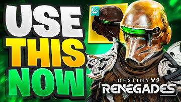You NEED To Be Using This NEW OP Warlock Build! (Destiny 2 Renegades)